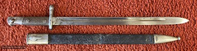 Bayonet For 1893 Mauser Rifle,Carbine And 1916 Artillery Short Rifle