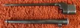 British Lee Enfield No. 4 MK 1 Bayonet With Scabbard - 1 of 3