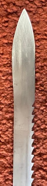 Schmidt Rubin M-1914 Swiss Sawback Bayonet And Scabbard - 10 of 11