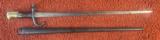 French Gras Bayonet With Scabbard - 2 of 9