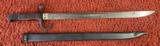 Japanese Bayonet With Scabbard - 2 of 9