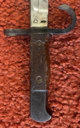Japanese Bayonet With Scabbard - 4 of 9