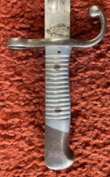 Bayonet For The Argentine Model 1891 Mauser Rifle - 3 of 8