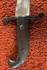 Spanish Military Model 1907 Bolo Knife With Scabbard - 4 of 6
