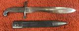 Spanish Military Model 1907 Bolo Knife With Scabbard - 2 of 6