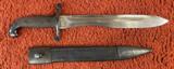 Model 1907 Spanish Military Bolo Knife With Scabbard - 2 of 6