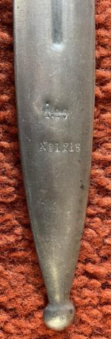 Bayonet For The Swedish Model 1894/14 And The 1896 Mauser Model 45C Submachinegun - 3 of 8