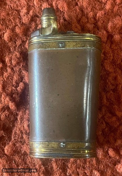 Antique 3 Compartment Powder Flask By Dixon And Sons Sheffield