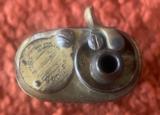 Antique 3 Compartment Powder Flask By Dixon And Sons Sheffield - 3 of 8