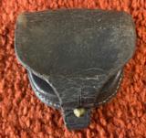 Civil War Era Cap pouch Made By C.S. Storms, N,Y. - 3 of 7