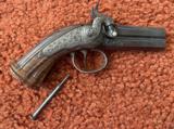 Very High Condition LePage Over-Under Percussion Pistol - 7 of 7