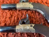 Cased Pair Of "J. Williams London " Muff Pistols - 4 of 15