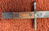 Type 30 Japanese Bayonet With Wooden Scabbard - 3 of 9