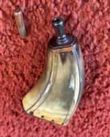 Antique Horn Powder Flask - 6 of 6