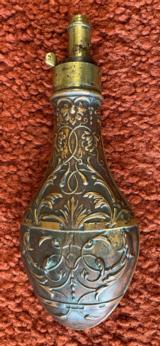 Antique Hawksley Powder Flask