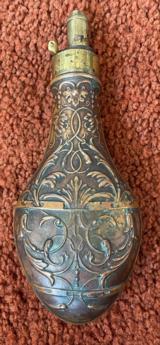 Antique Hawksley Powder Flask - 2 of 8