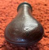 Small Antique Powder Flask For Large Bore Pistol Or Shotgun - 7 of 7