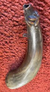 Antique Carved Powder Horn - 4 of 6