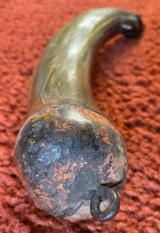 Antique Carved Powder Horn - 6 of 6