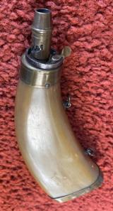 Antique Horn Powder Flask - 4 of 5