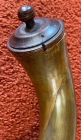 Large Revolutionary War Era Powder Horn From The Jim Dresslar Collection - 5 of 6