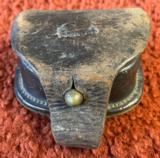 Civil War Cap Pouch Dated 1863 - 2 of 7
