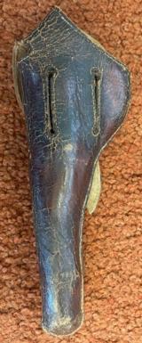 1862 Colt Pocket Navy Conversion With Great Old Original Holster - 11 of 13