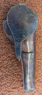 1862 Colt Pocket Navy Conversion With Great Old Original Holster - 12 of 13