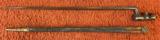 Remington Rolling Block Bayonet With Scabbard For The South American Contract Rifle - 2 of 11
