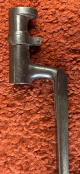 Remington Rolling Block Bayonet With Scabbard For The South American Contract Rifle - 9 of 11