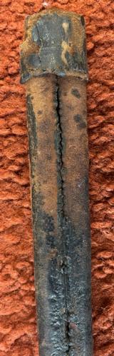 Remington Rolling Block Bayonet With Scabbard For The South American Contract Rifle - 3 of 11