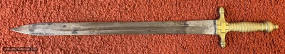 Early Swiss Artillery Short Sword