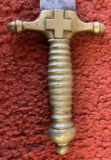 Early Swiss Artillery Short Sword - 3 of 4