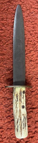 WW 2 fighting knife marked 