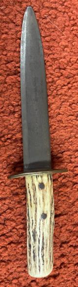 WW 2 fighting knife marked 