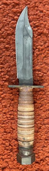 Camillus, New York U.S. Air force Survival Knife With Scabbard And Sharpening Stone - 3 of 7