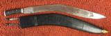 Very Large Kukri Knife With 2 Small Knives In Sheath - 4 of 7