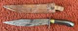 Philippine Knife With Leather Scabbard Dated 1946 - 4 of 7