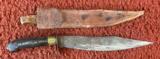 Philippine Knife With Leather Scabbard Dated 1946 - 3 of 7