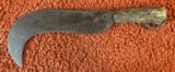 Antique Fascine Knife