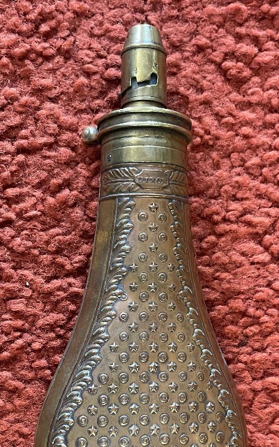 Antique James Dixon & Sons Powder Flask