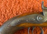 English Thomas Turner Percussion Large Bore Pistol - 9 of 10