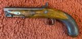 English Thomas Turner Percussion Large Bore Pistol - 2 of 10