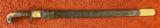 Antique Short Sword And Leather Scabbard - 4 of 10