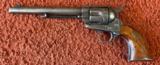 Antique First Generation Etched Panel Single Action Revolver - 2 of 16