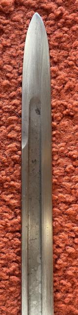 U.S. Krag Rifle Bayonet With Scabbard - 4 of 9