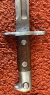 U.S. Krag Rifle Bayonet With Scabbard - 6 of 9