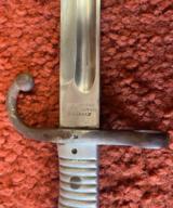 1891 Argentine Mauser Bayonet With Scabbard - 4 of 8