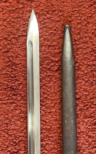 1891 Argentine Mauser Bayonet With Scabbard