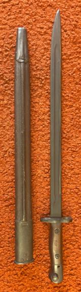 WW 2 Australian Bayonet With Scabbard 1943 Dated - 1 of 11